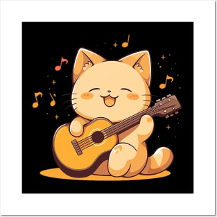 cute cat Posters and Art